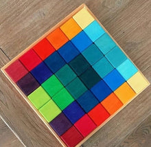 Load image into Gallery viewer, Rainbow Cube Set
