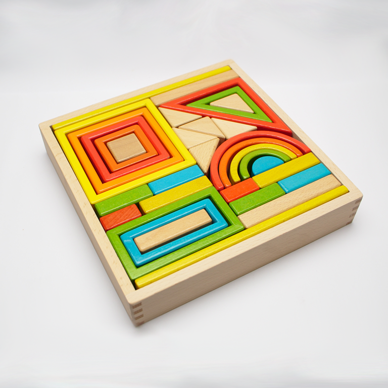 Colorful Stacking Blocks